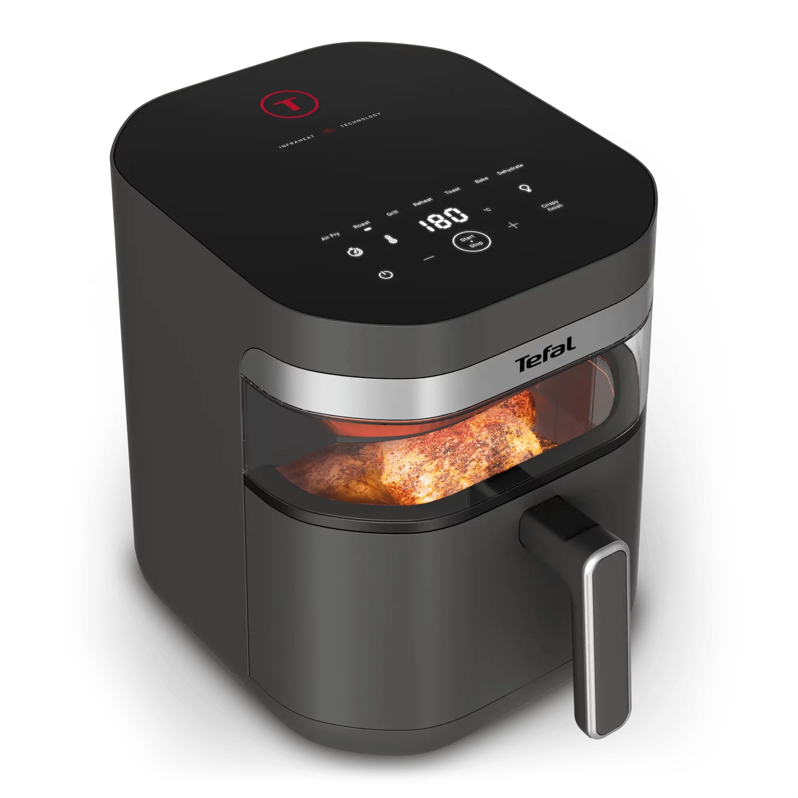 Tefal EY832H Heißluftfritteuse Easy Fry Infrarot Coal (7L)