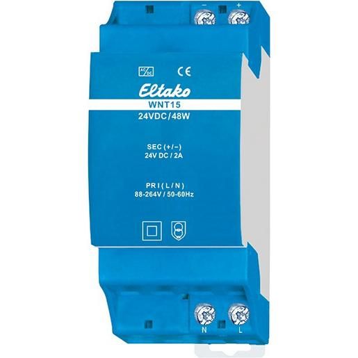 Eltako WEITBEREICHS-SCHALTNETZT.24V / ELTAKO WNT15-24VDC/48W 20000075