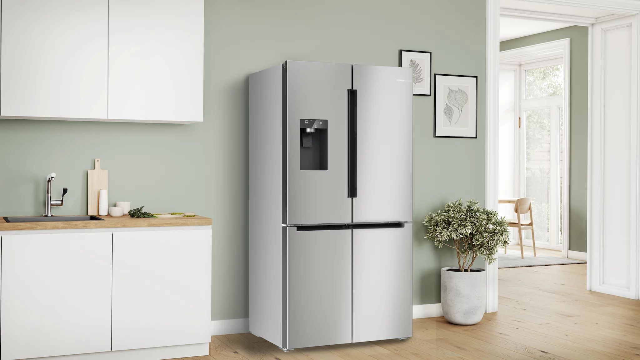 Bosch KFD96APEA Multi Door Kühl- / Gefrierkombination