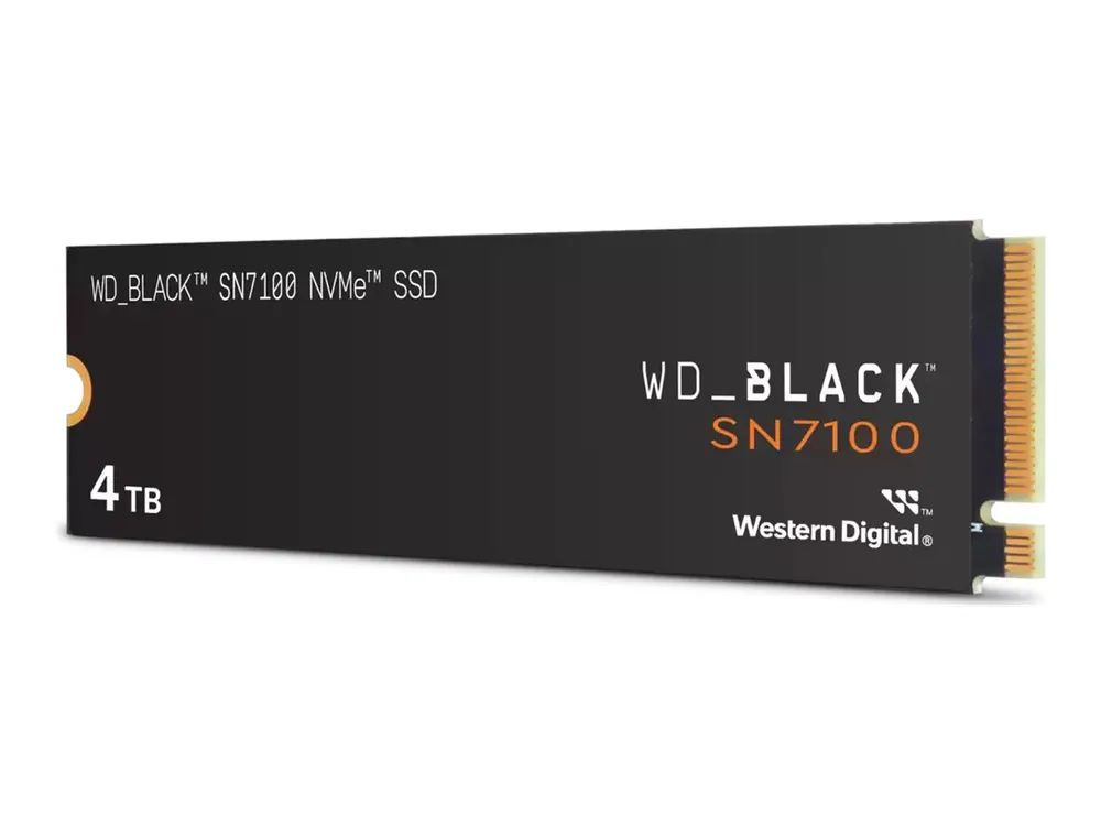 WD WD_BLACK SN7100 WDBELG0040BBK - SSD - 4 TB - intern - M.2 2280 - PCIe 4.0 x4 (NVMe)