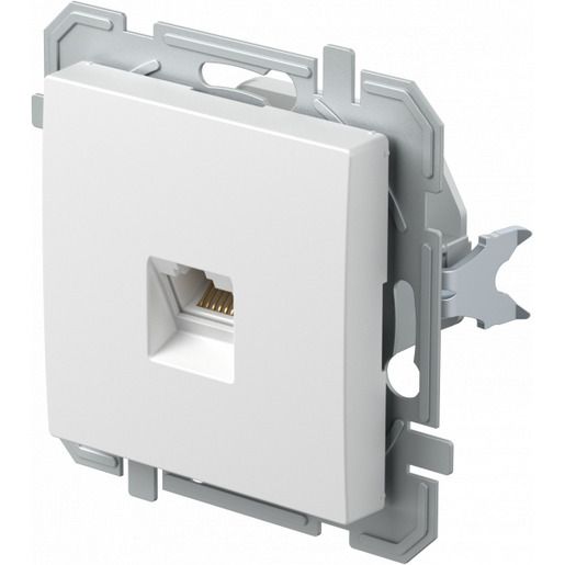 TEM KAT6S-DOSE KS RJ45 8/8 SLIM PW / TEMCAT KQ40PWXO-U