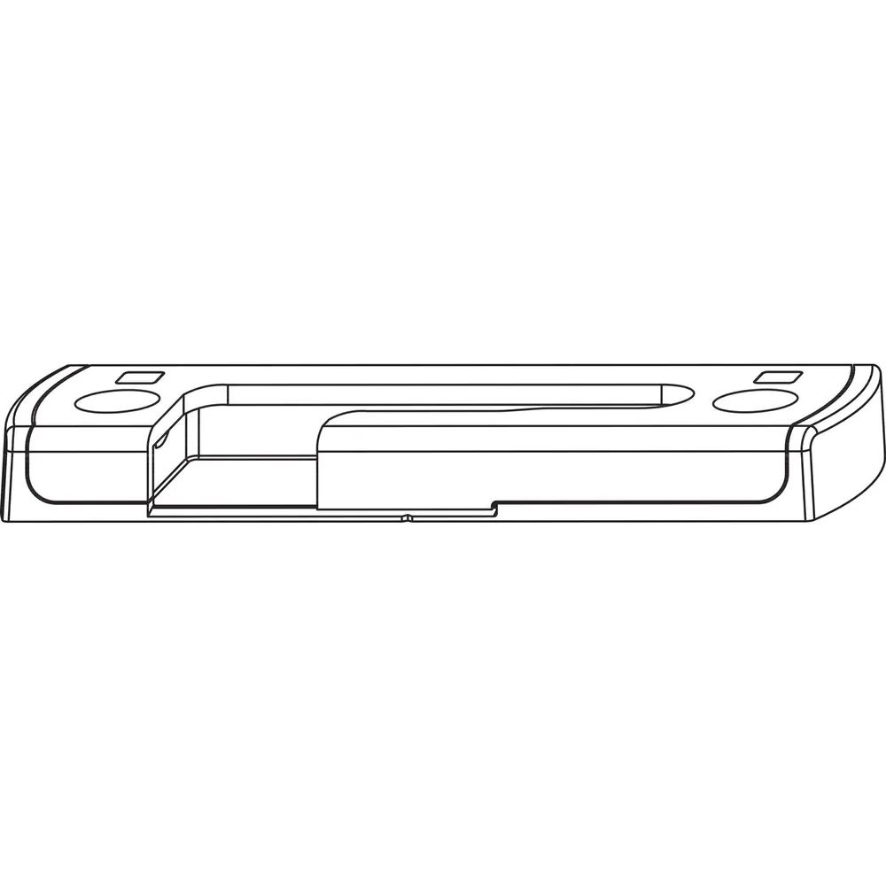 WINKHAUS Sicherheitskippschließblech SBK.H.13-24.LS.KVD, EF 24 mm, 13V, links