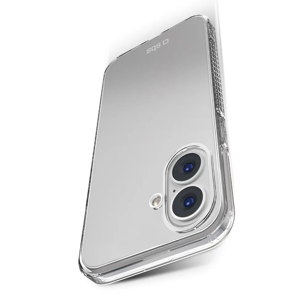 SBS EXTREME X2 Cover für iPhone 16, transparent