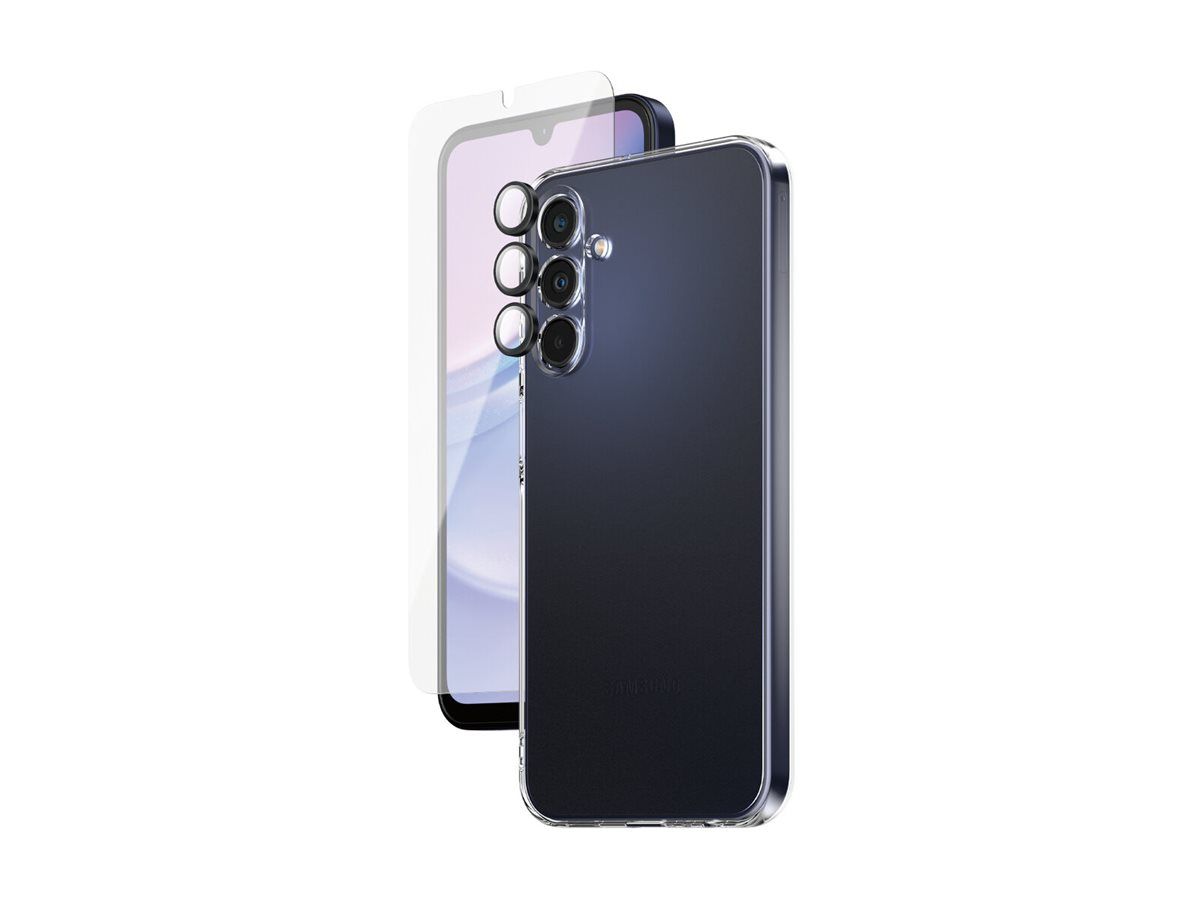 PanzerGlass SAFE. by PanzerGlass - 3-in-1 Schutzpacket - hintere Abdeckung für Mobiltelefon - Thermoplastisches Polyurethan (TPU)