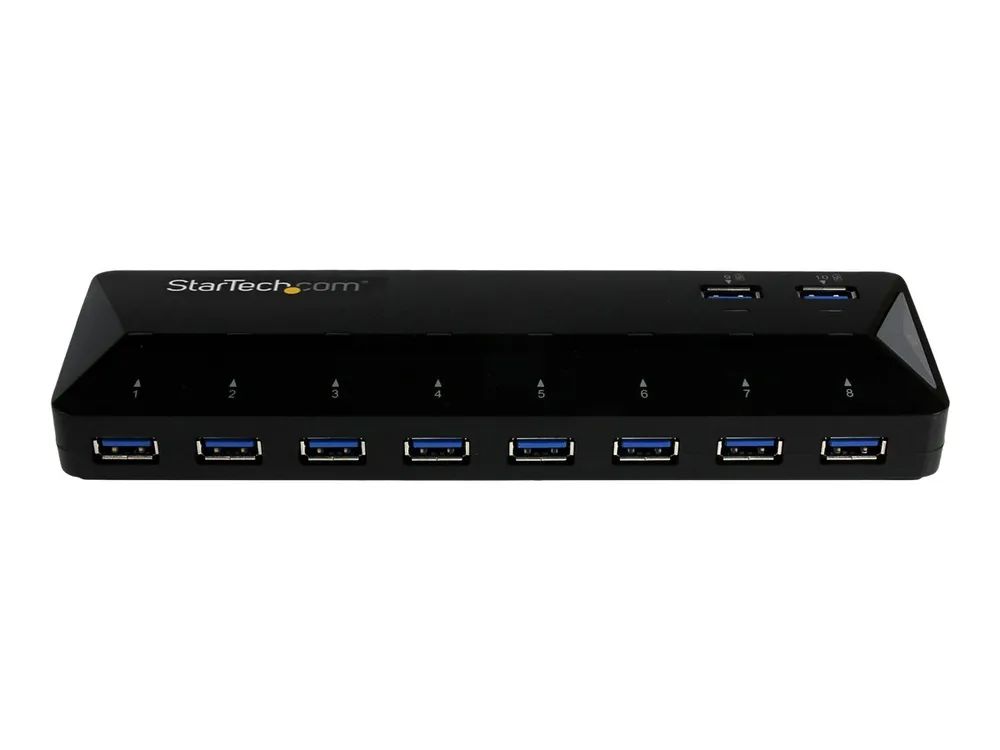 StarTech.com 10 Port USB 3.0 Hub mit Lade- und Sync Port
