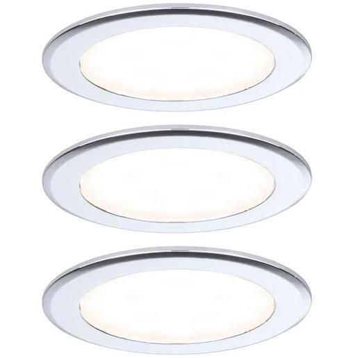 Paulmann MÖBELEINBAUSTR.SET 3X2,5W 830 / PAULMA MÖBEL CHROM 25N526 93118