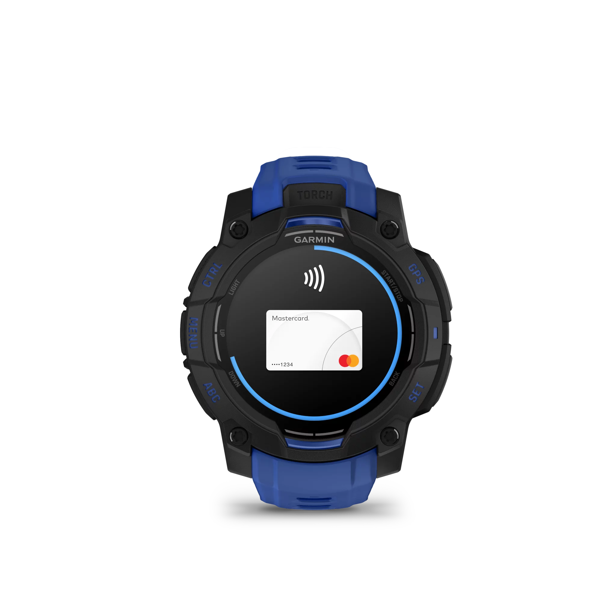 Garmin Instinct 3 AMOLED, 45mm, Bolt Blue