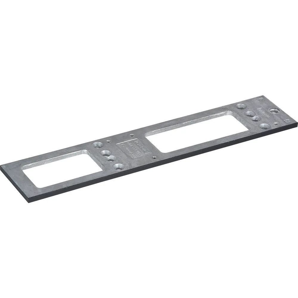 GEZE Montageplatte für TS 4000/5000, schwarz RAL 9005