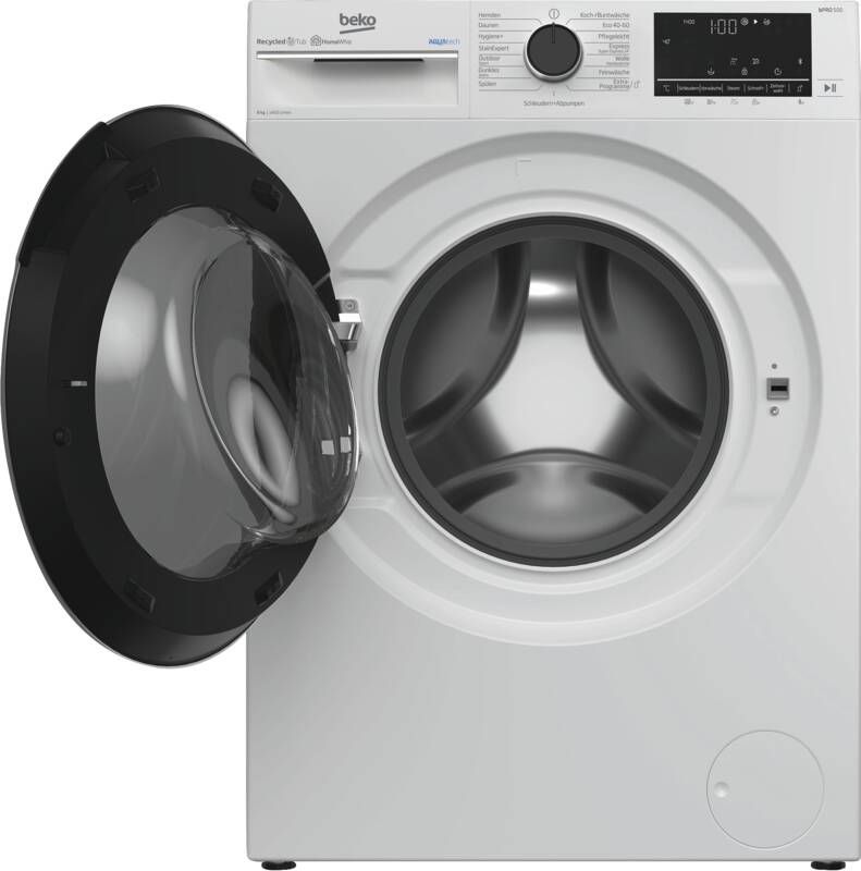 Beko B5WFU58418W Waschmaschine (8kg,H:84cm,B:60cm, A)