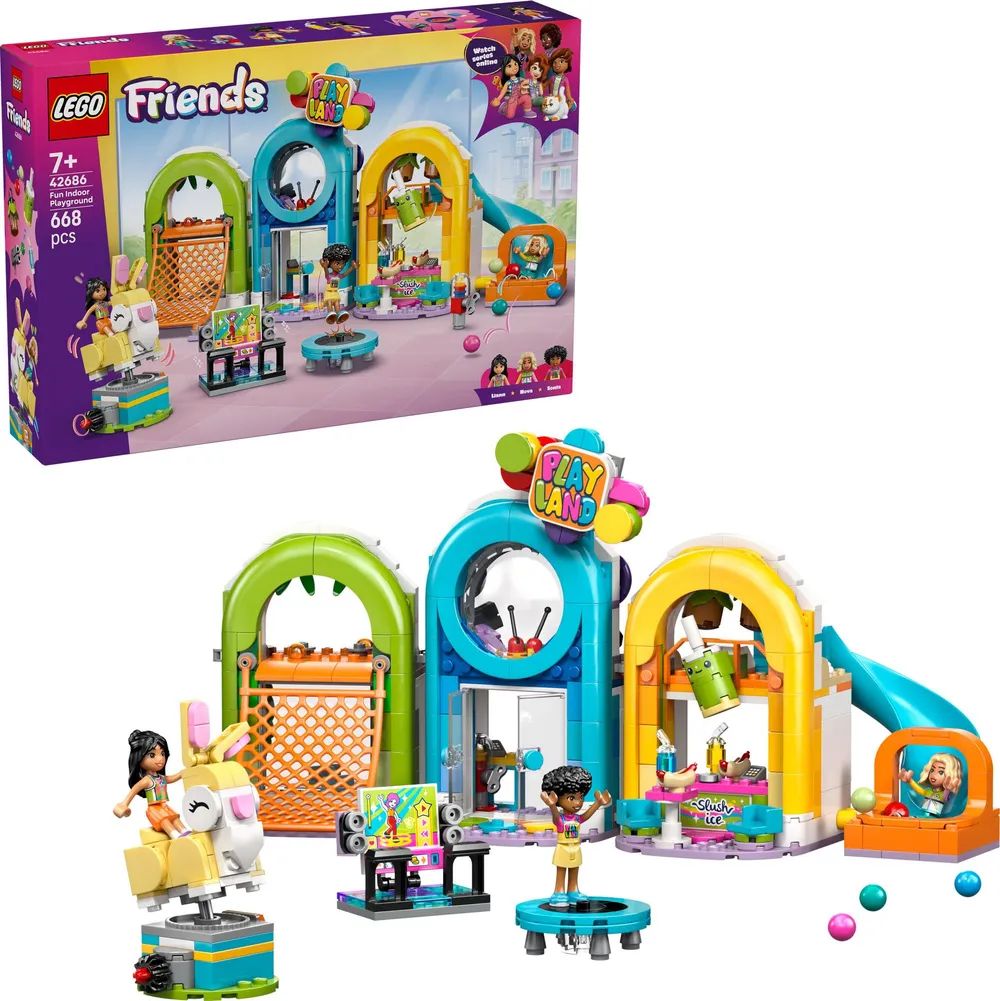 LEGO 42686 Friends Cooler Indoor-Spielplatz