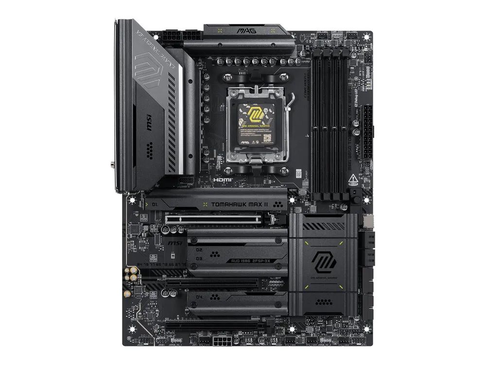MSI MAG B850 TOMAHAWK MAX Wifi II (B850,AM5,ATX,DDR5) - Mainboard - AMD Sockel AM5 (Ryzen Zen4)