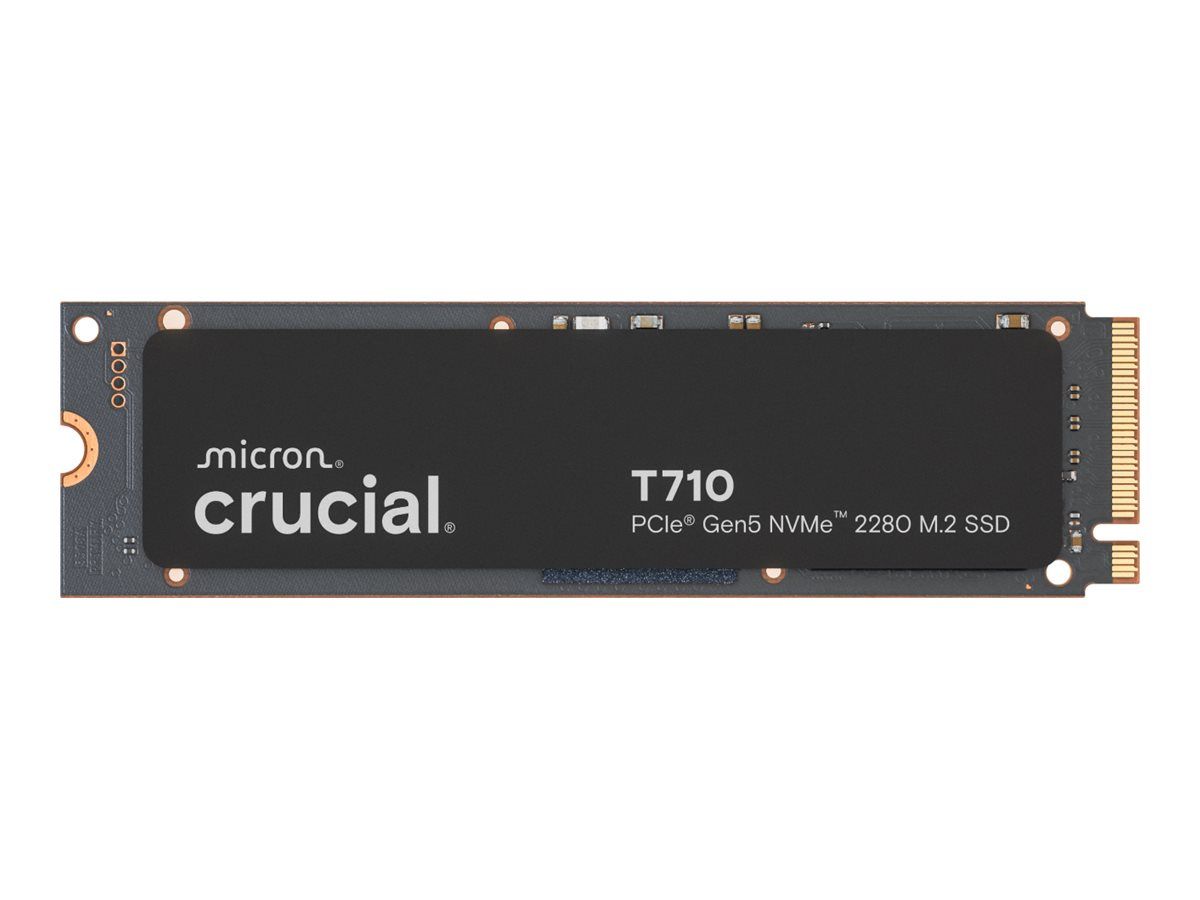 Crucial T710 - SSD - verschlüsselt - 1 TB - intern - M.2 2280 - PCI Express 5.0 (NVMe)