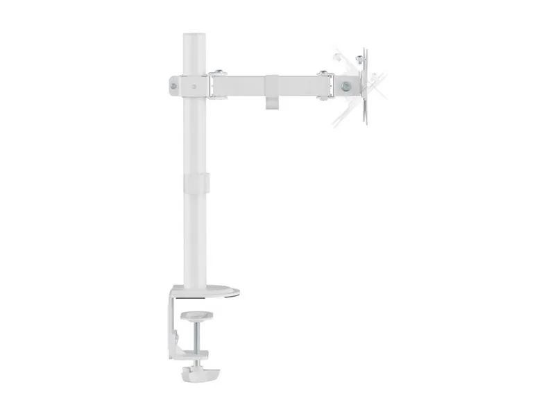 Equip Befestigungskit (Kabeldurchführungsklemme, Schrauben, Klemmhalterung) - Gasfeder - für 3 LCD displays / curved LCD displays - Kunststoff, Aluminium, stainless steel - Silber - Bildschirmgröße: 43.2-68.6 cm (17"-27")