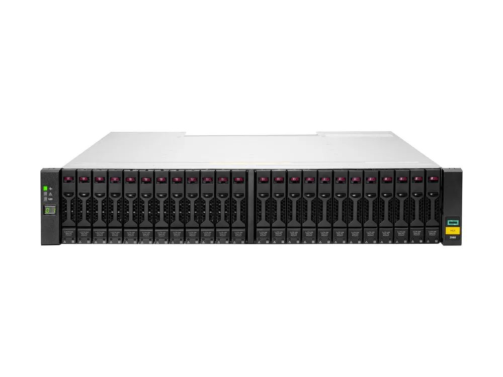 HPE Modular Smart Array 2060 12Gb SAS SFF Storage - 6th Generation - Festplatten-Array - 0 TB - 24 Schächte (SAS-3)