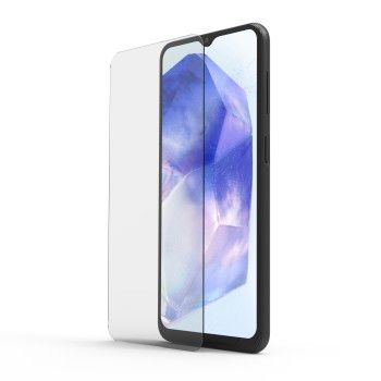 Hama Handy-Schutzglas "Clear Protect" für Samsung Galaxy A56 5G, Montagehilfe
