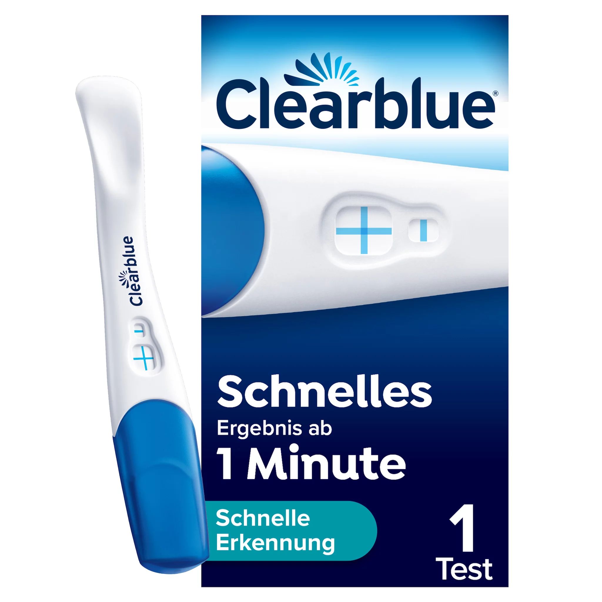 Clearblue Schwangerschaftstest Schnell - ab 1 Minute 1er