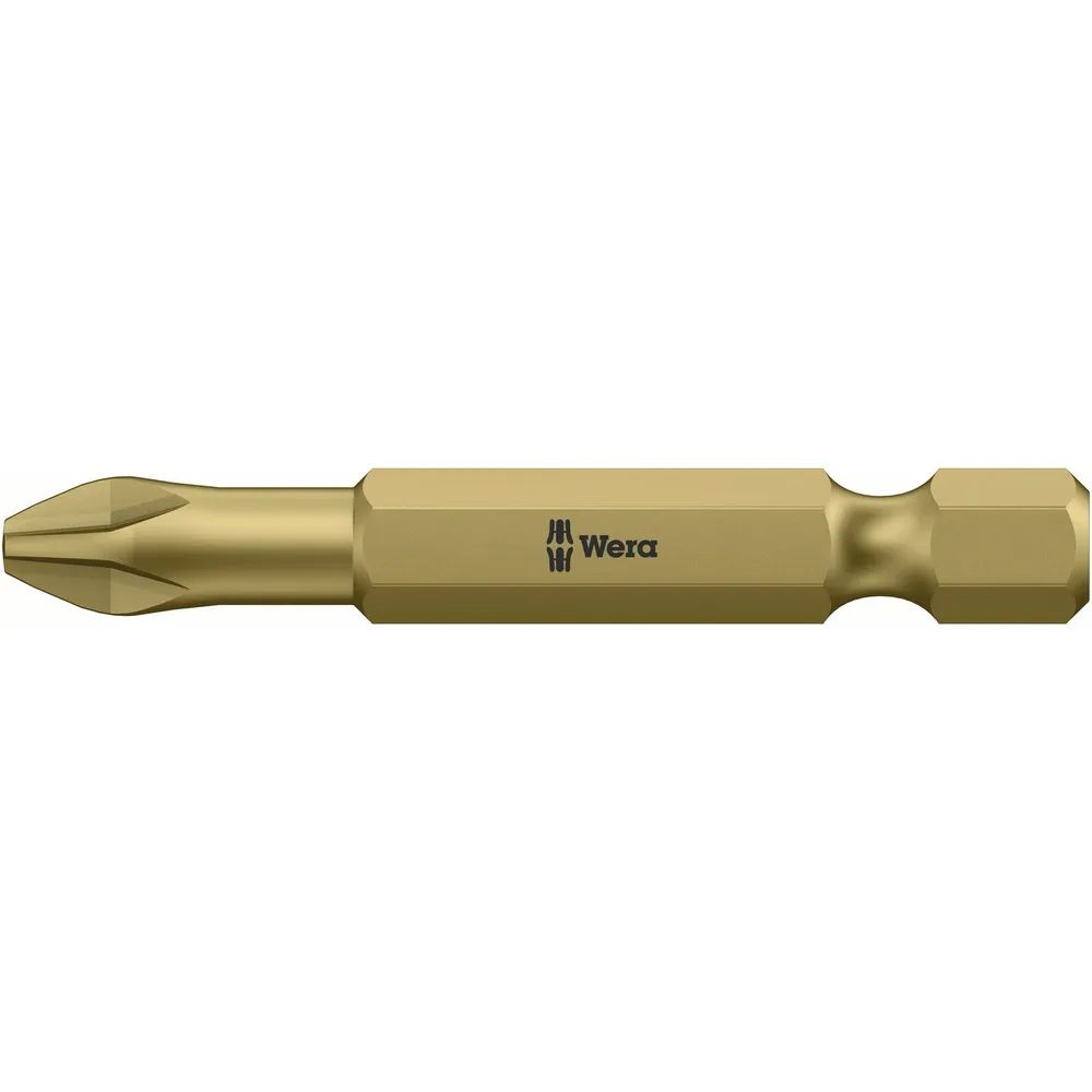 WERA Bit-Einsatz 851/4TH lang 1/4sechskant PH 3/50 mm Pillips