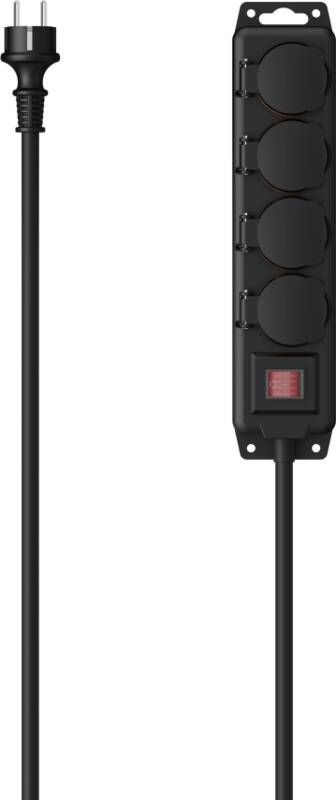 Hama 223064 SDL 4F 4M/M.SCH/OUTDOOR/WANDM