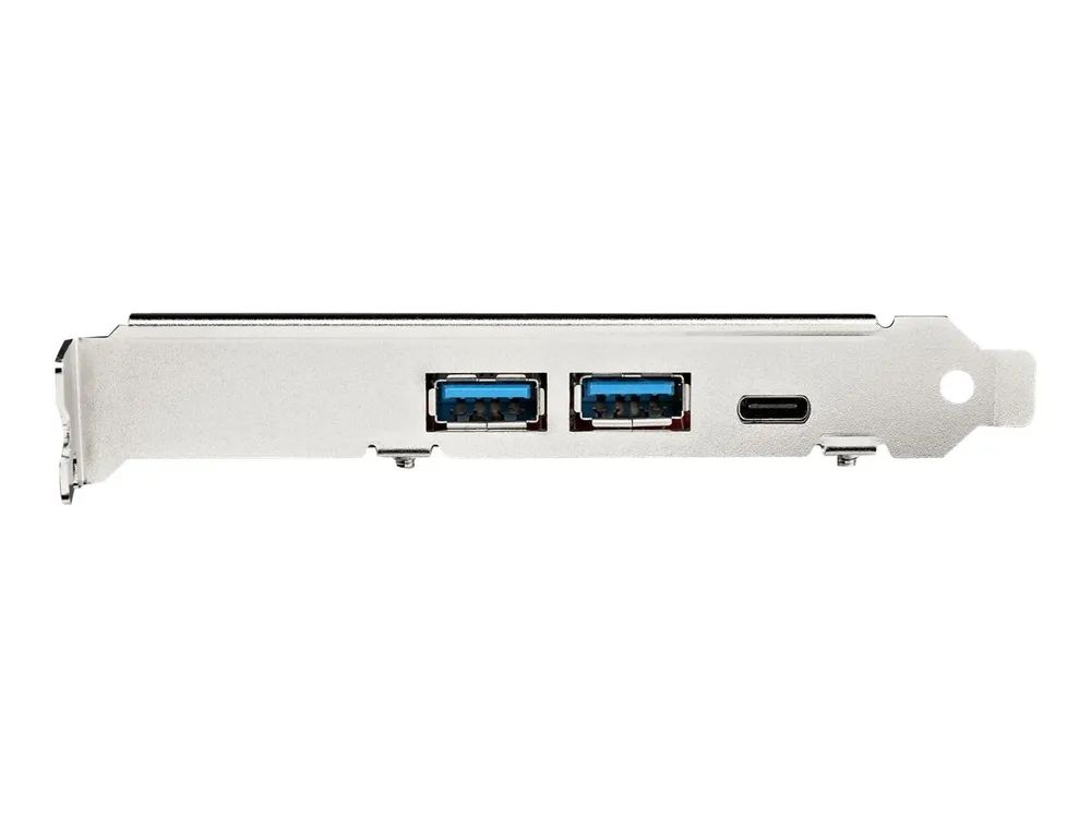 StarTech.com USB-C PCIe Karte mit 5 Ports - 10 Gbit/s USB 3.1 Gen 2 PCIe Karte mit 1x USB-C & 2x USB-A - 1x 2-Port IDC (interne 5 Gbit/s USB Ansschluss)