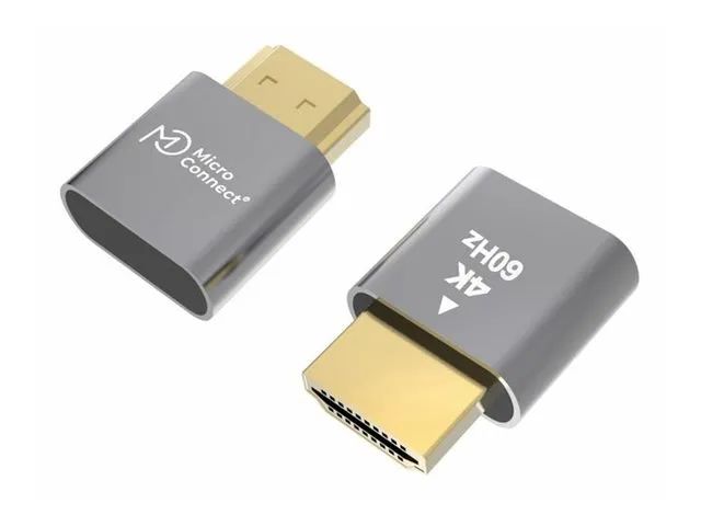 MicroConnect Blindstecker - HDMI-Stecker