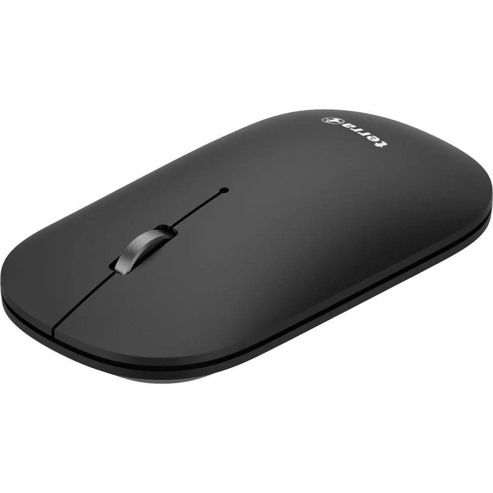 TERRA NBM1000B - Beidhändig - Optisch - RF kabellos+ Bluetooth - Maus - 4.000 dpi