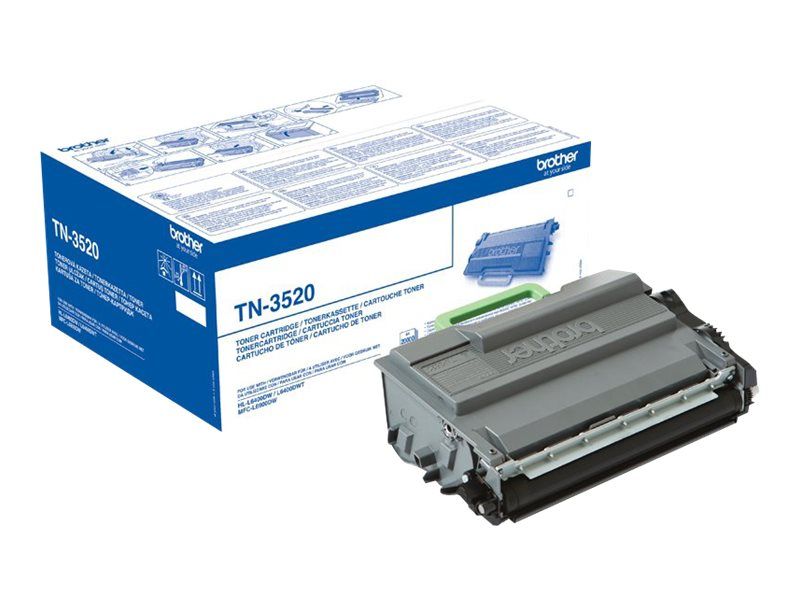 Brother TN3520 - Schwarz - original - Tonerpatrone