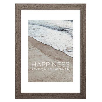 Hama Holzrahmen "Waves", Taupe, 20 x 30 cm
