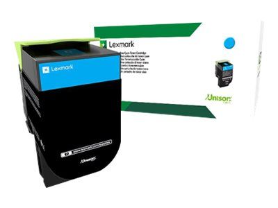 Lexmark 802SC - Cyan - original - Tonerpatrone LCCP, LRP