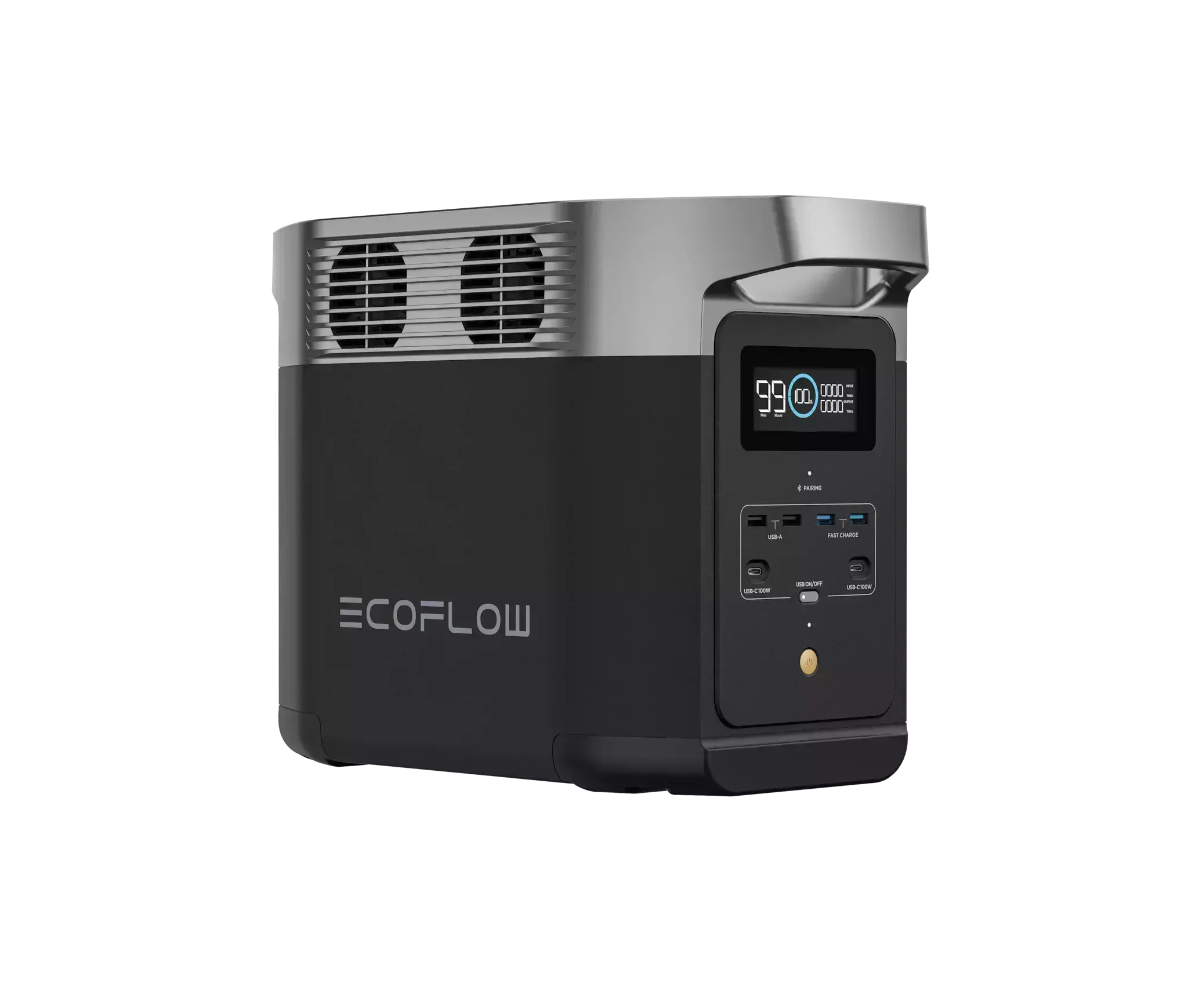Ecoflow Delta 2 - Tragbares kraftwerk - Lithiumeisenphosphat