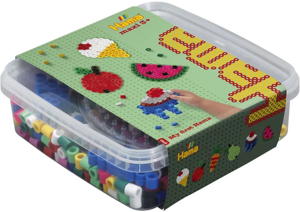 Malte Haaning Plastic A/S HAMA Maxibox mit Essensmotiven 600 St.