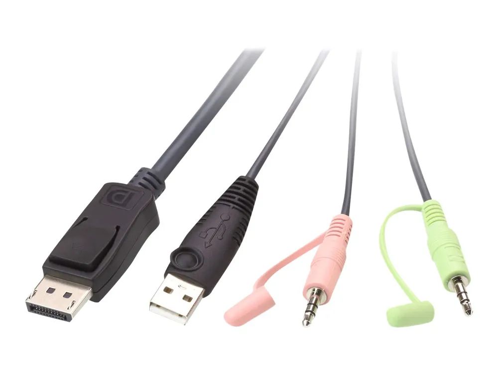ATEN CS22DP - KVM-/Audio-/USB-Switch - 2 x KVM/Audio/USB