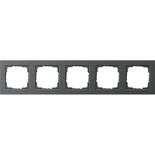 Gira RAHMEN 5F E2 ANTHR / GIRA 21523 021523