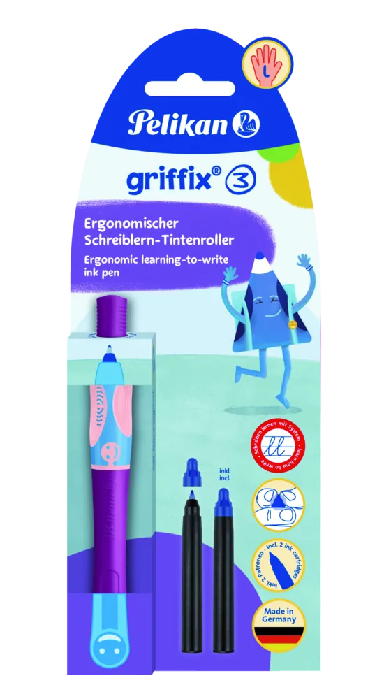 Pelikan griffix® Tintenschreiber für Linkshänder, Sweet Berry
