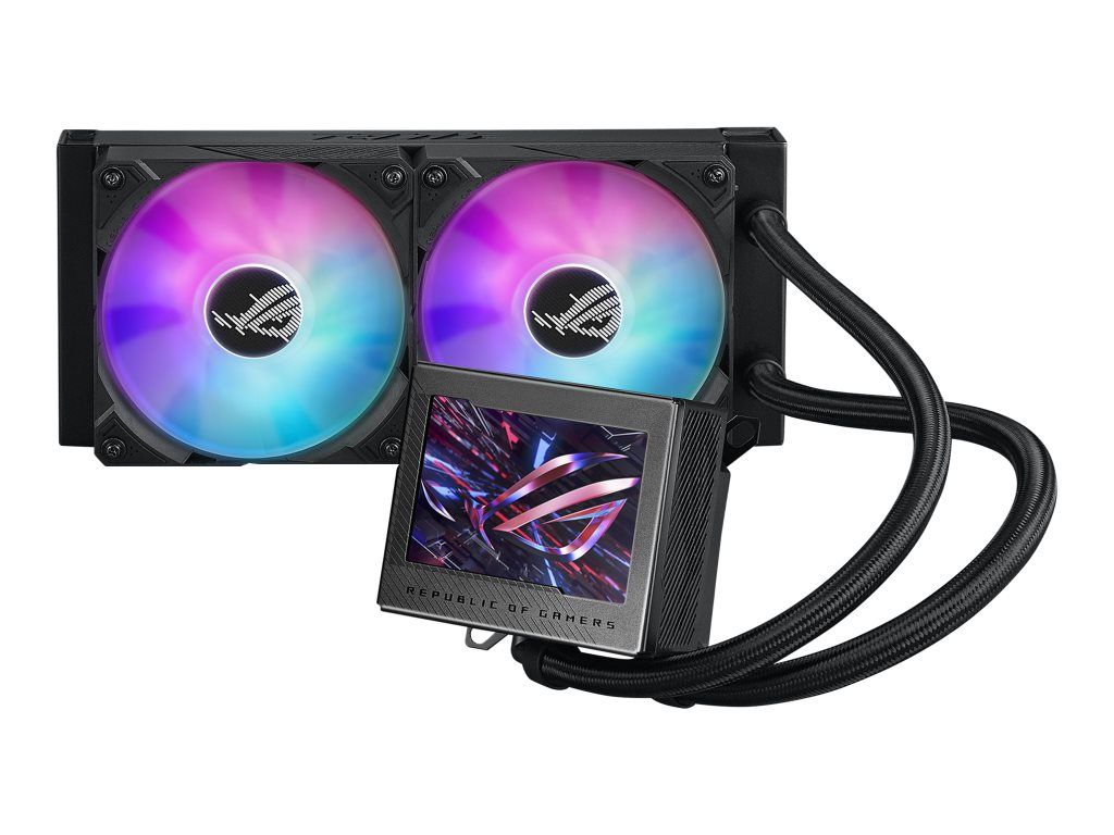 ASUS ROG RYUJIN III 240 ARGB - Prozessor-Flüssigkeitskühlsystem - mit LCD-Display - (für: AM4, LGA1200, LGA1700, AM5, LGA115x Socket)