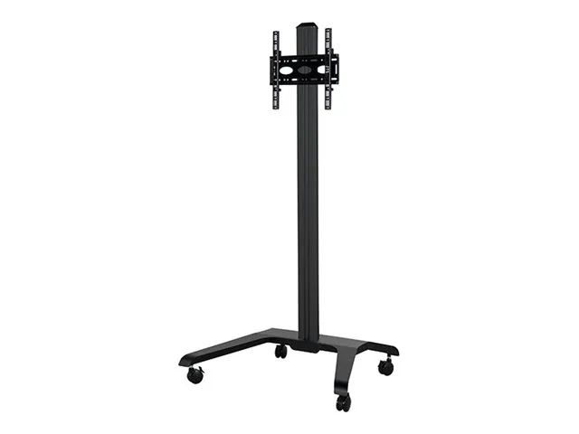 B-TECH BT8562 - Wagen - für Flachbildschirm - universell, Trolley - verriegelbar - Schwarz - Bildschirmgröße: up to 190 cm (bis zu 75")