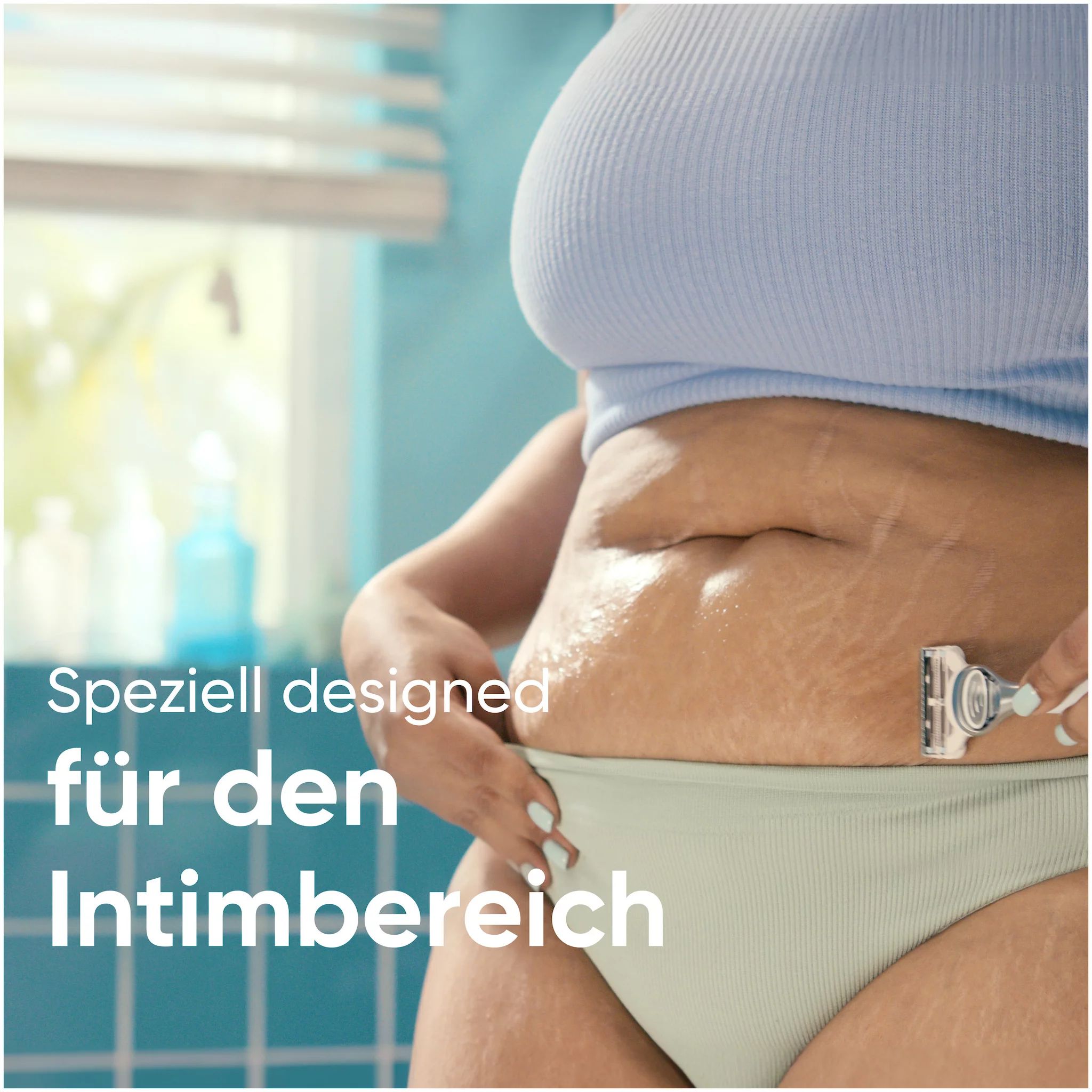 Gillette Venus für den Intimbereich Systemklingen 5er + Handstück