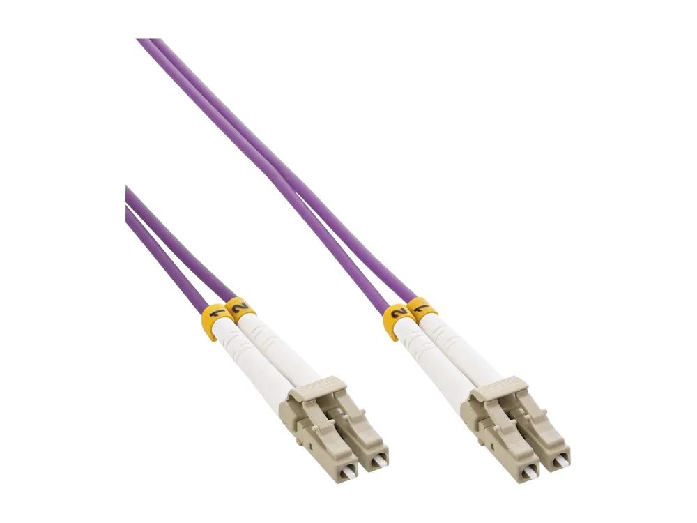InLine LWL Duplex Kabel - LC/LC - 50/125µm - OM4 - 7,5m