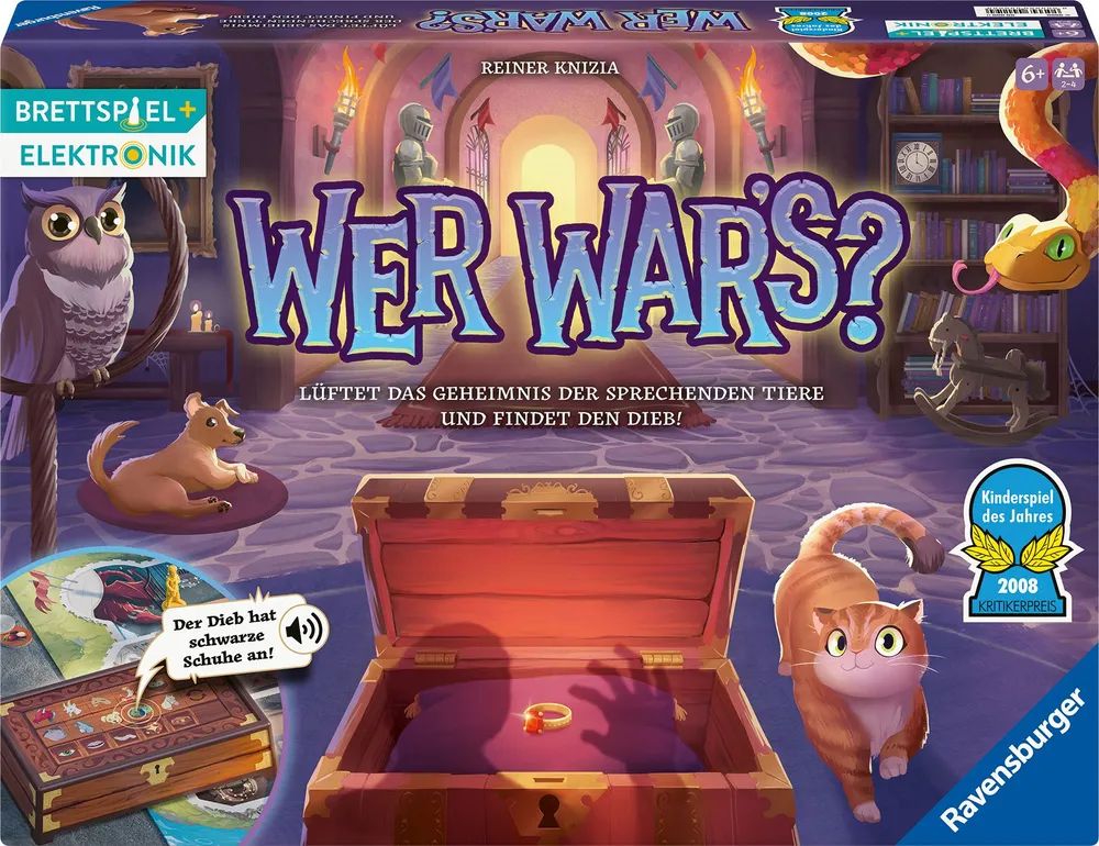 Ravensburger Kinderspiel Wer war's?