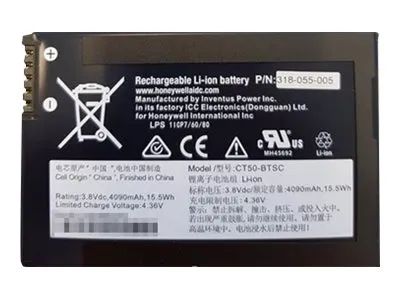 HONEYWELL CT50-BTSC - Handheld-Akku - Lithium-Ionen