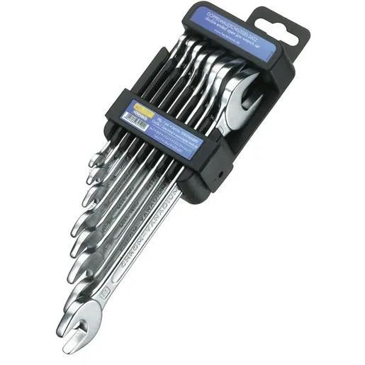 Heytec Tools SATZ IM HALTER 8TLG / HEYTEC DOPPELMAULSCHLÜSSEL- 50800644080