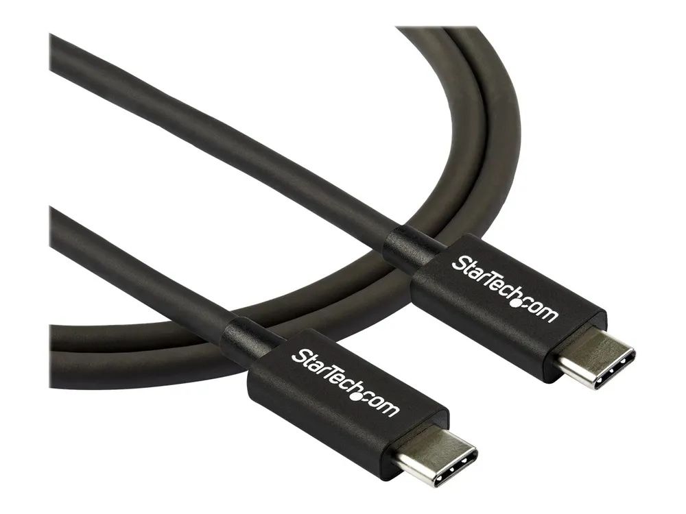 StarTech.com 0.8m Thunderbolt 3 auf Thunderbolt 3 Kabel - Thunderbolt-Kabel - 24 pin USB-C (M)