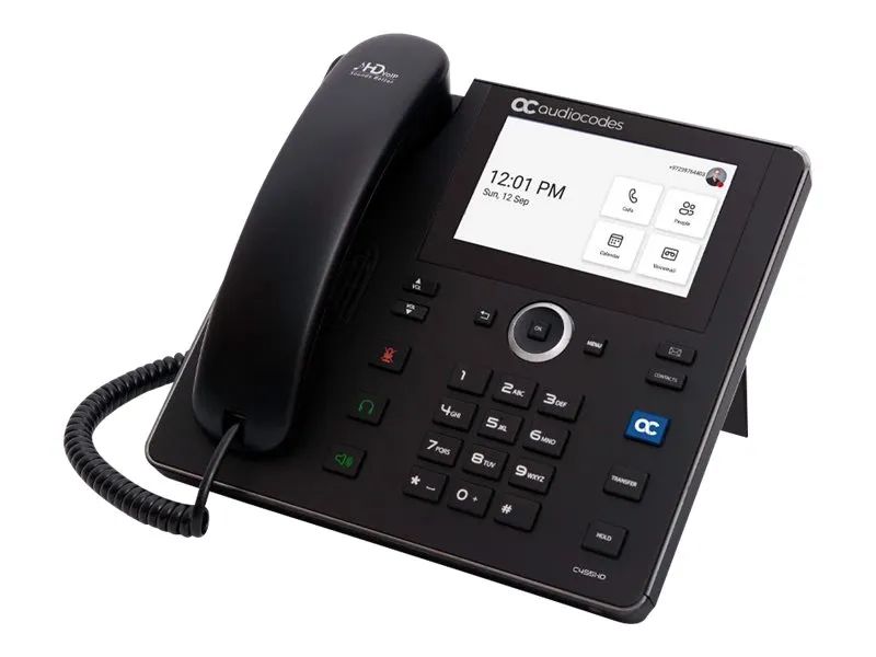 AudioCodes C455HD - VoIP-Telefon - mit Bluetooth-Schnittstelle