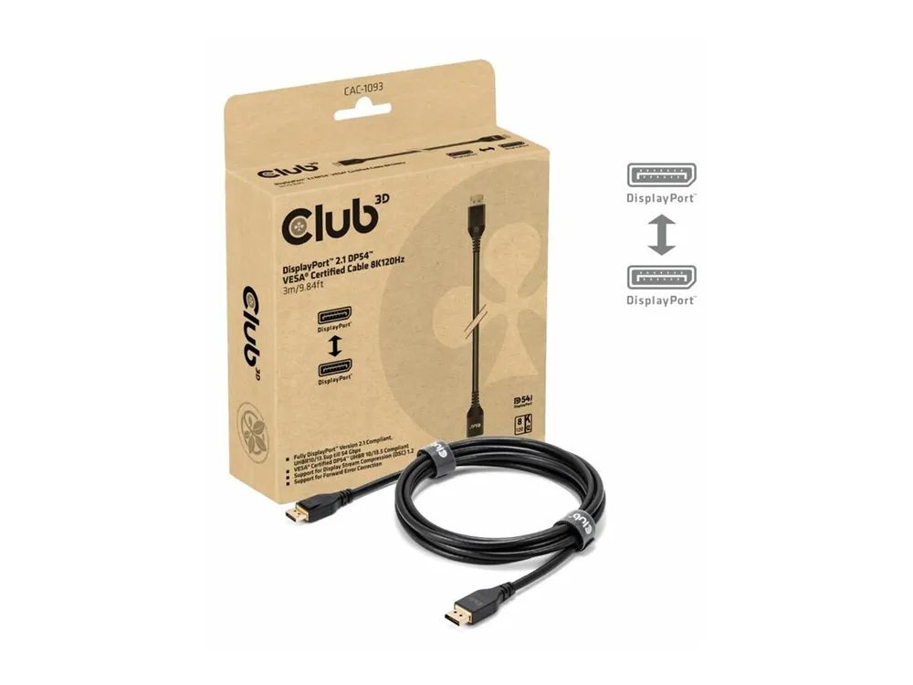 Club 3D DisplayPort-Kabel - DisplayPort (M)