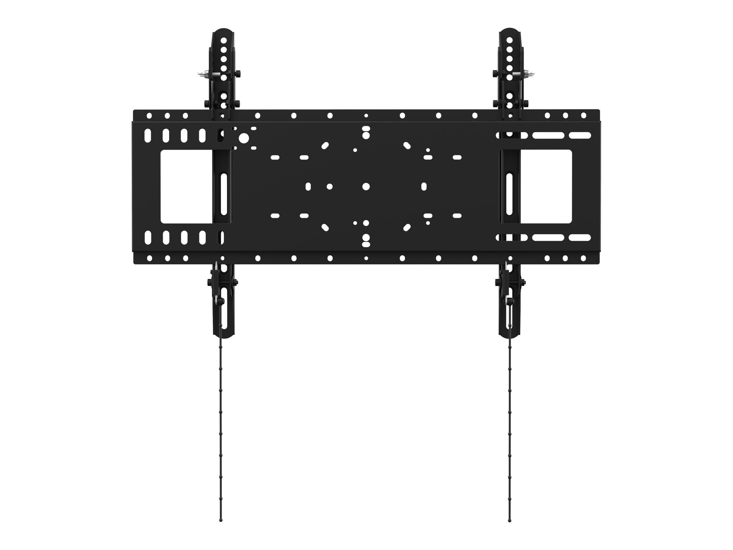 Vision VFM-W6X4T - Klammer - neigen - für Flachbildschirm - kaltgewalzter Stahl - Schwarz - Bildschirmgröße: 94-190.5 cm (37"-75")
