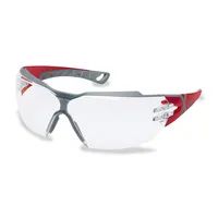 UVEX Arbeitsschutz 9198258 - Schutzbrille - Grau - Rot - Polycarbonat - 1 Stück(e)