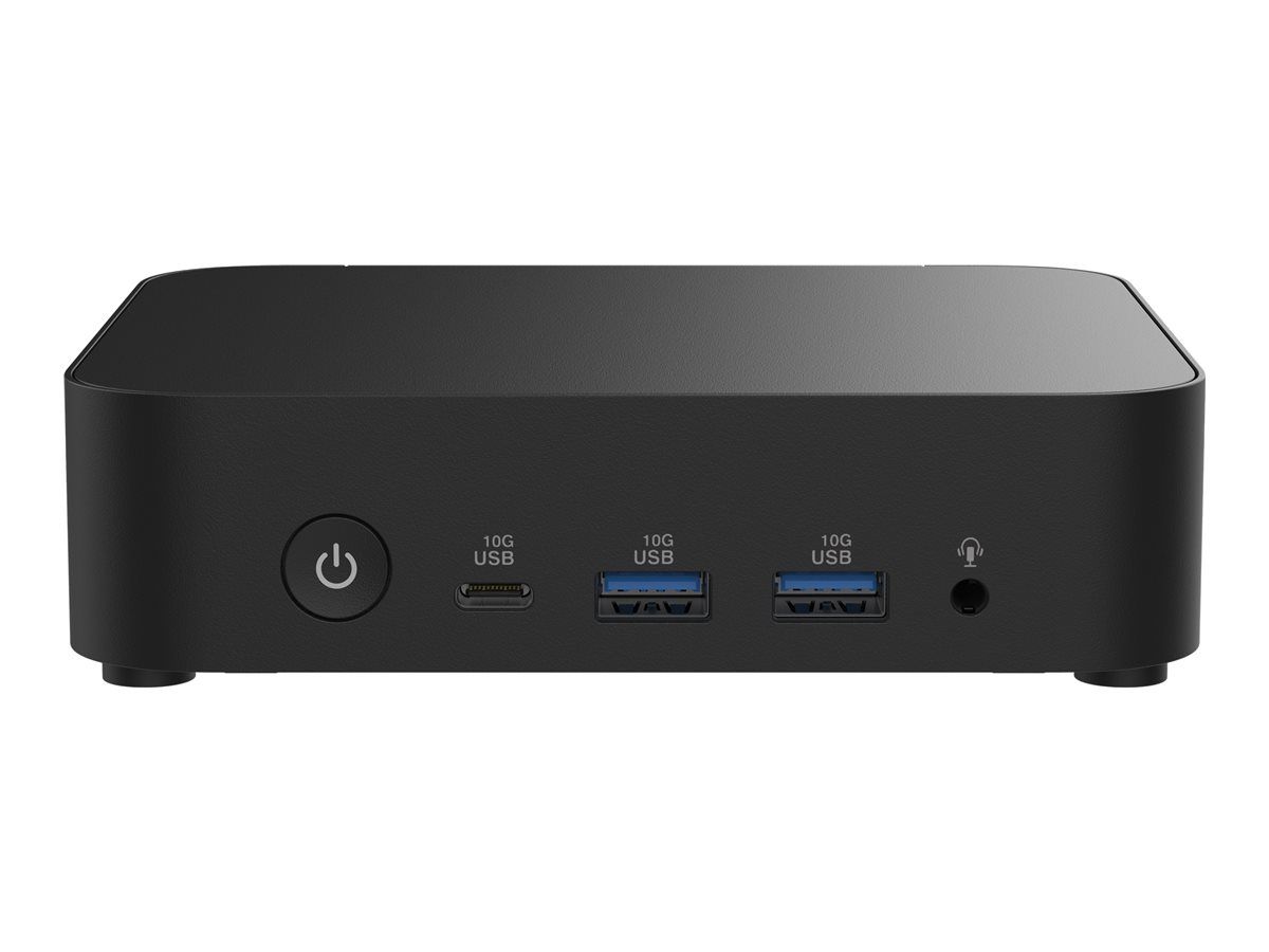ASUS NUC 14 Essential Kit RNUC14MNK2500002 - Barebone - Mini-PC - 1 x N-series N250 - RAM 0 GB - UHD Graphics - Wi-Fi 6E, 1GbE, 2.5GbE, Bluetooth 5.3 - WLAN: Bluetooth 5.3, 802.11a/b/g/n/ac/ax (Wi-Fi 6E)