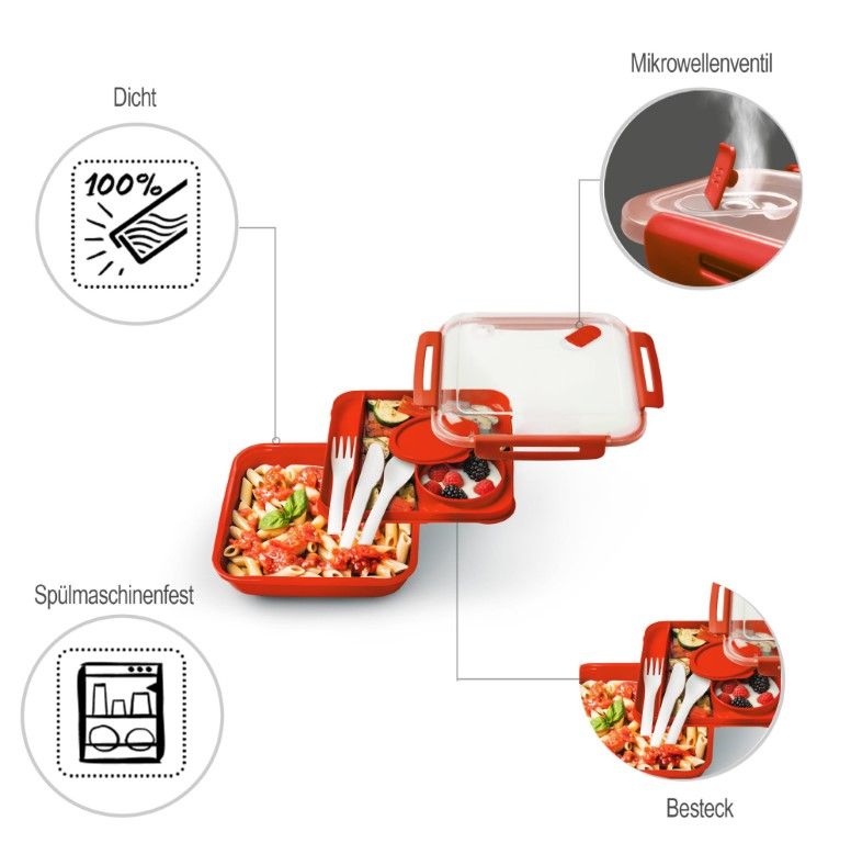 Rotho Lunchbox 1.1 l MEMORY B3