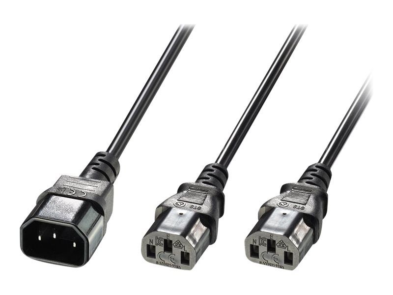 Lindy Netz-Splitter - IEC 60320 C14 zu power IEC 60320 C13