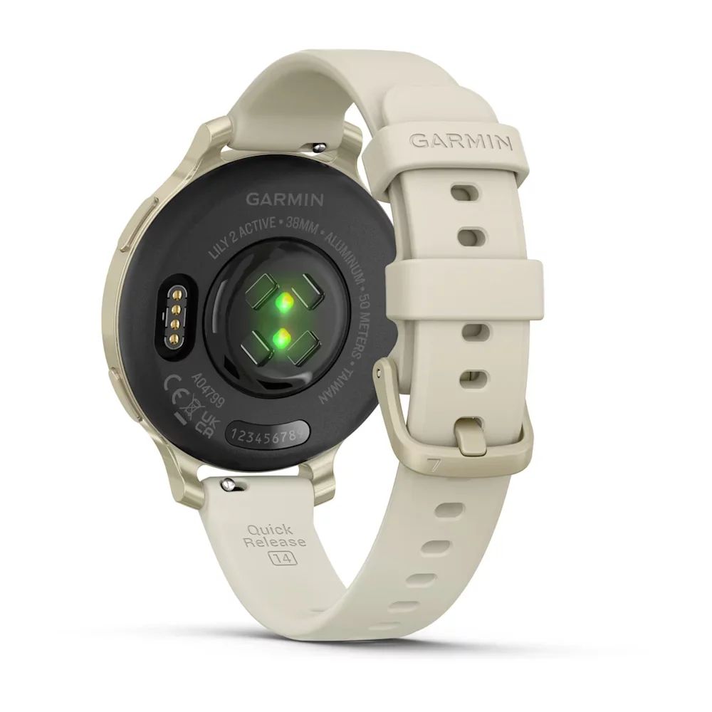 Garmin Lily 2 Active, Lunar Gold/Bone