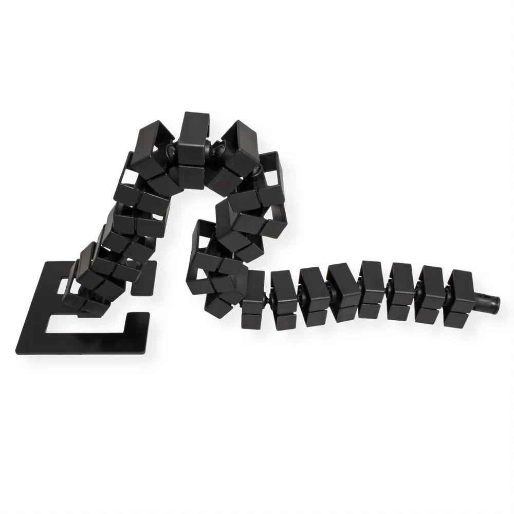 BACHMANN Kabelschlange Quadro Set schwarz